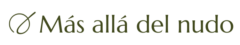 Más allá del nudo logo oficial de la web sin fondo
